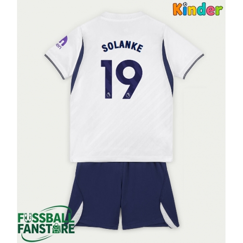 Tottenham Hotspur Dominic Solanke #19 Replik Heimtrikot Kinder 2026-27 Kurzarm (+ Kurze Hosen)